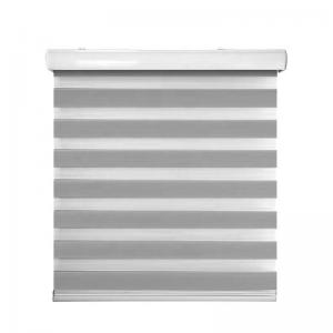 Wholesale Cordless Dual Layer Roller Shades Day And Night Zebra Roller Blinds Light Filtering from china suppliers