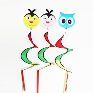 Wholesale Seasonal Wind Spinner Bee Ladybug Owl from china suppliers