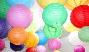 China LED Paper lantern，White Lantern Wholesale, Spot Handmade Paper Lanterns, Custom Cartoon Lanterns, Paper Crafts Paper Lan on sale