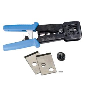 China RJ45 RJ11 RJ12 Network Cable Crimping Tool , Multiple Use Plier EZ Crimping Tool on sale