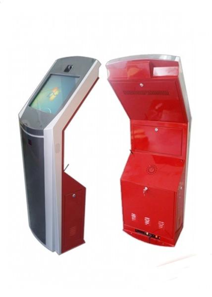 Quality Custom Cardboard Book Display Stand With Brilliant High Resolution Touchscreen kiosk for sale
