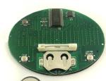 Scrolling Oval LED display panel mini name badge