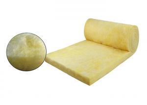 China Width 600/1200mm Glass Wool Insulation Material Heat Resistant on sale