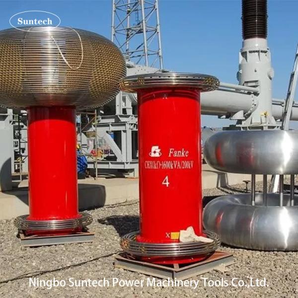 Cylinder High Voltage Cable Testing Equipment GIS / GIL Testing 20-300Hz