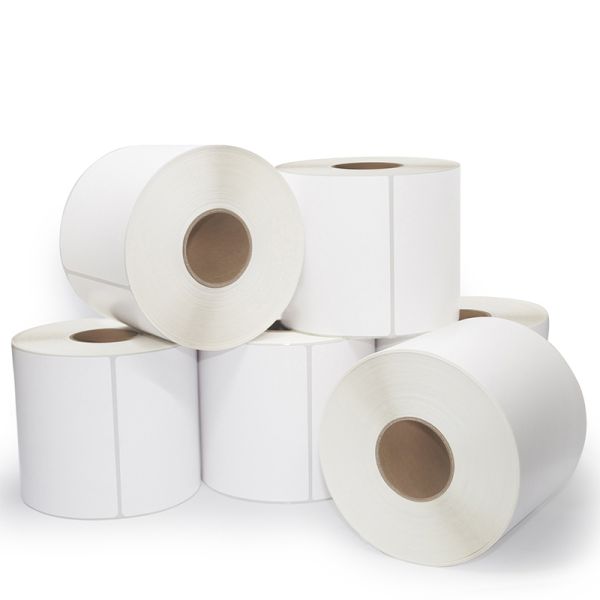 Blank Thermal Sticker 100mm*50mm thermal sticker roll Top Thermal Paper