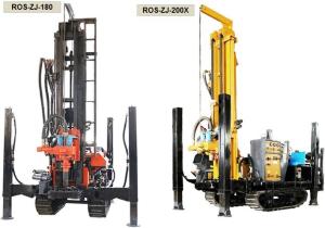 Wholesale Multifunctional Rotary Water Well Drilling Rig Machine With Crawler Pneumatic from china suppliers