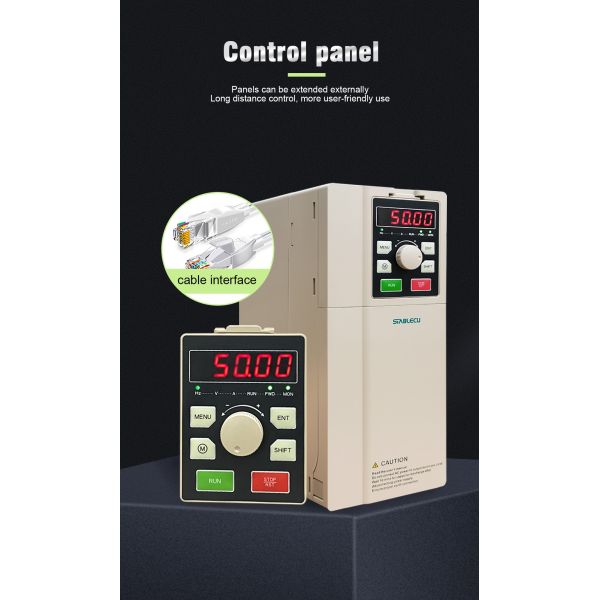 AC Drive Motor 7.5KW Mini Vector Inverter VFD VSD With V/F Control
