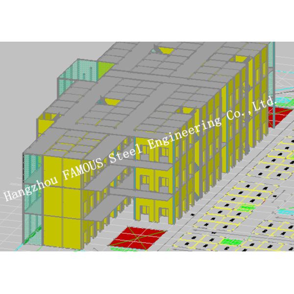 Commercial Low Rise Steel Structure Building Design Architectural and Structural