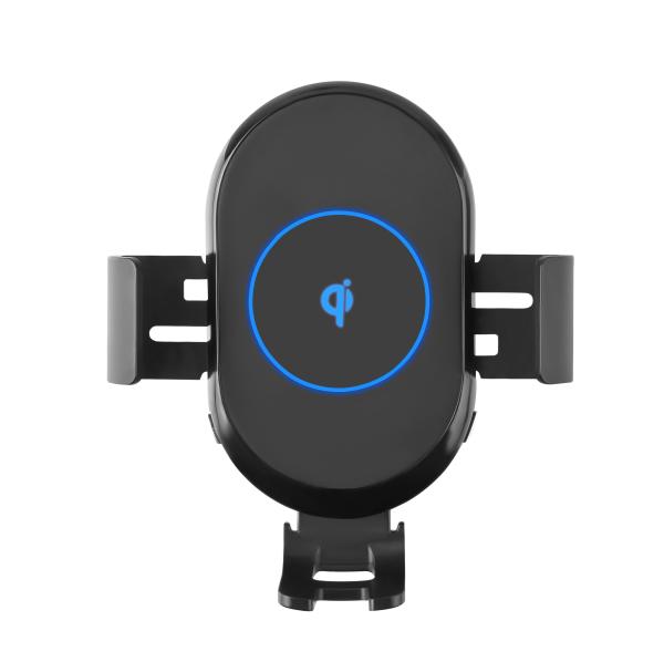 Quality FOD Sensor 360° Rotation 10W Qi Wireless Phone Charger for sale