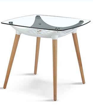 Quality Rectangular white table/plastic table/modern table/glass table/Leisure table/Recreational table/discuss table for sale