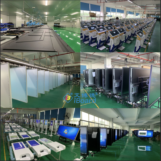 TFT LED Interactive Display 65 Inch Wall Mounted Built In Camara