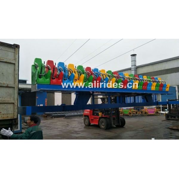 Mobile Ride Amusement Equipment trailer mount super miami for sale funfair games