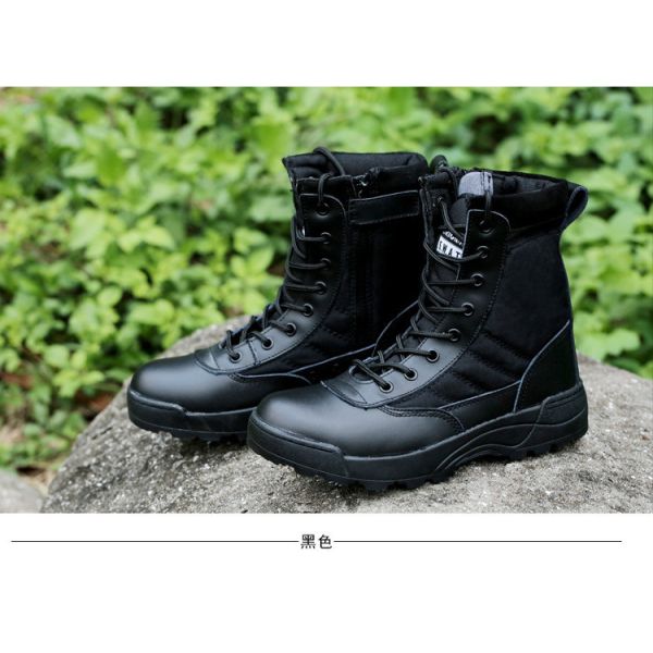 Hot Sale Custom Camouflage Tactical Designer Molded Sole High Quality Men High Top Military Tactical Work Boots