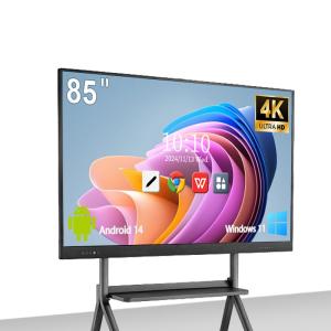 Wholesale 86'' Smart Board School Teaching Interact LCD Panel Digital Flat Interactive Touch Panel from china suppliers