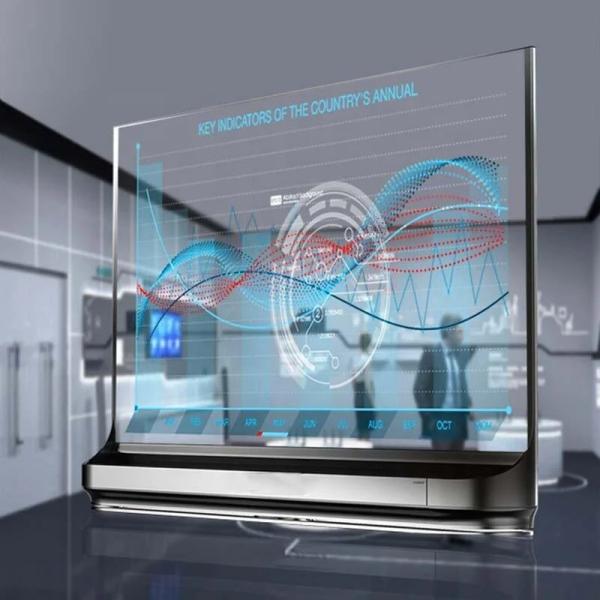 Quality Fast Response OLED Transparent Display Screen Multifunctional OEM ODM for sale