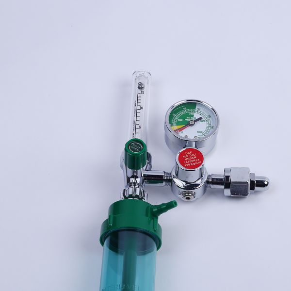 Medical Oxygen Gas Flow Meter with High Pressure and Safety Reducing Valve Regulator