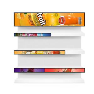 Wholesale CCC Bar Stretched LCD Display High Brightness Subway Advertising Panel Display Screen from china suppliers