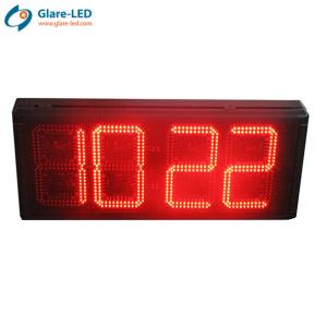 Wholesale Led Temp Display Digital Temperature Display Clock LED Simple Square Outdoor SDK Function from china suppliers