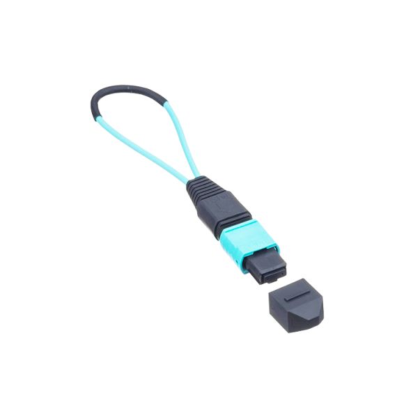 24 Core MPO MTP Loopback OM3 OM4 Optical Fiber Loop Back