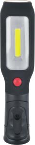 China White / Black Emergency Rechargeable LED Work Light With 12V DC Adaptor on sale