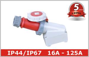 China Waterproof Socket CEE Outlet IP67 Industrial Power Receptacle 3P 4P 5P on sale
