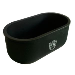 Wholesale Cylindrical Graphite Clay Crucible Chemical Resistance For Melting Casting from china suppliers