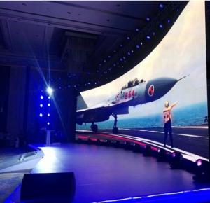 China Epistar Chip Outdoor Flexible Led Screen Panel P2 P2.5 P3 P4 Iron / Aluminum Cabinet on sale