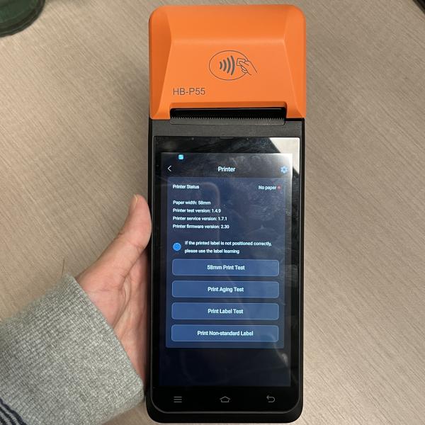 Quality Android Handheld Terminal Portable Pos System Touch Screen For Hospital Pos System Vending Machine Pos Systems for sale