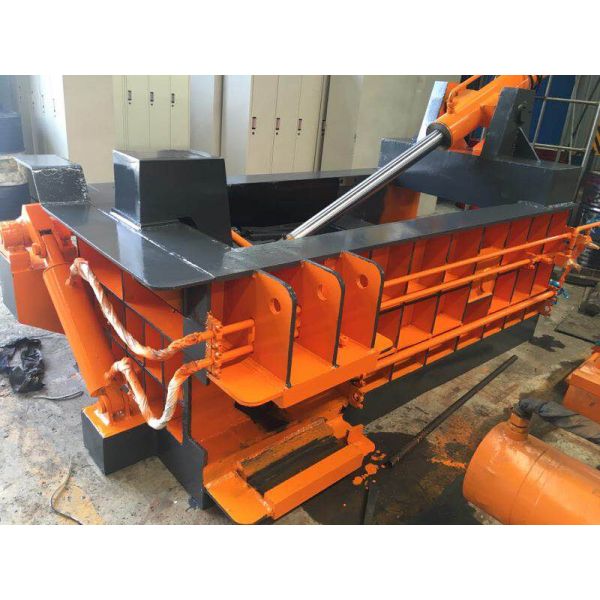Color Customized Y81F -125 Scrap Baler Machine Electronic Control Power 22kw