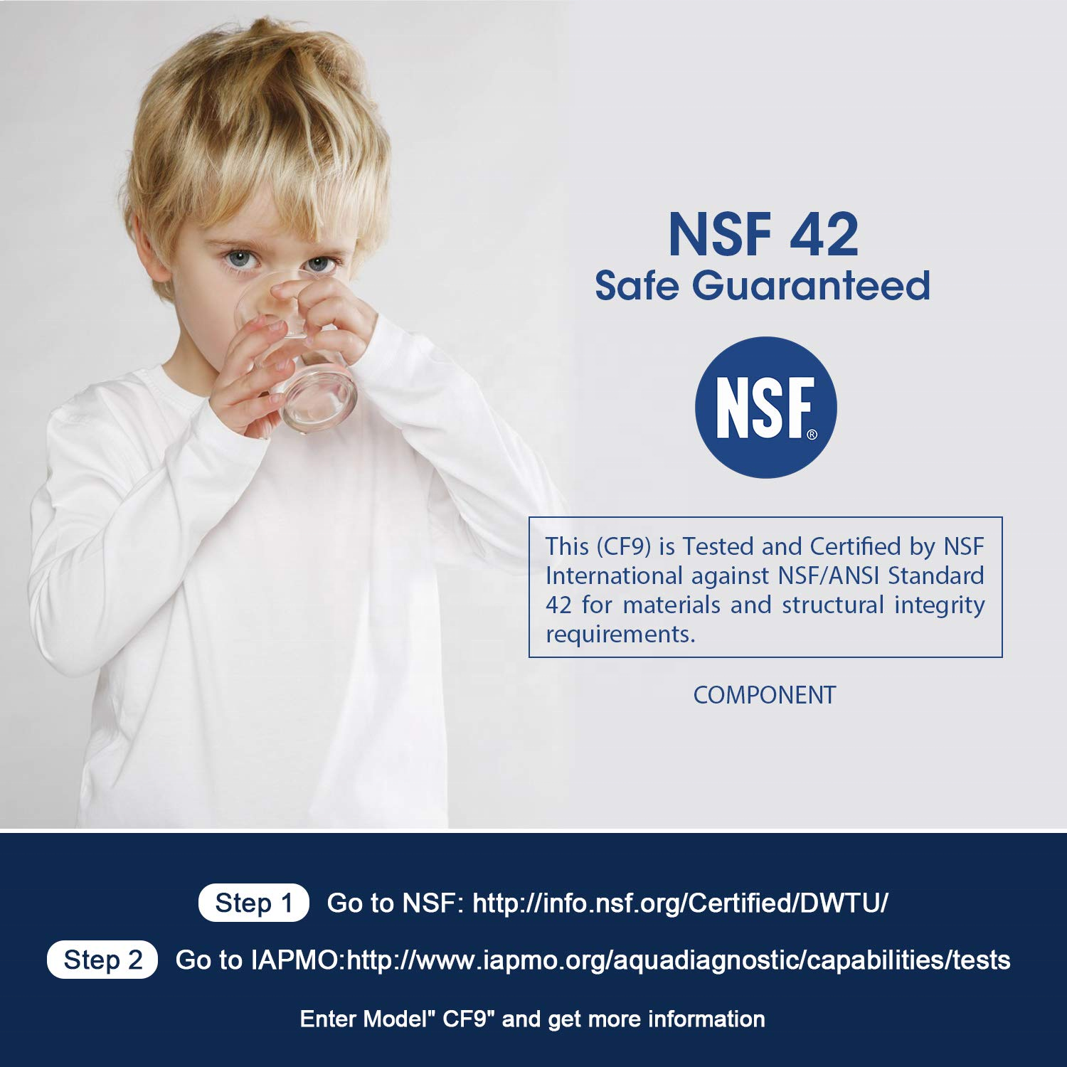 NO App-Controlled Refrigerator Water Filter Replacement 4204490 and 7007067 Combo Pack