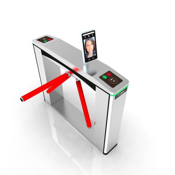 Quality RS232 High Security Turnstiles Face Identify , Fingerprint Bi-Directional Turnstile for sale