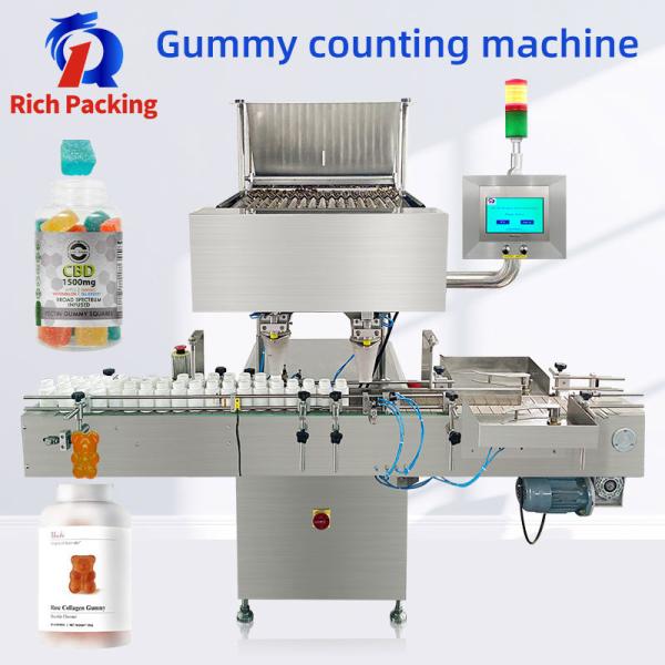 Quality Electronic Gummy Candy Tablet Bottling Counting Machine Counter Fully Automatic for sale