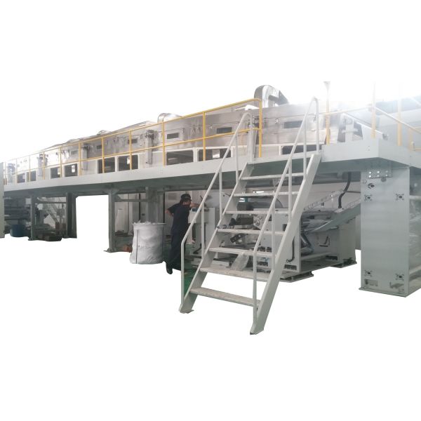1250mm 6um 380V Web Coating Machine , PE Coating Machine