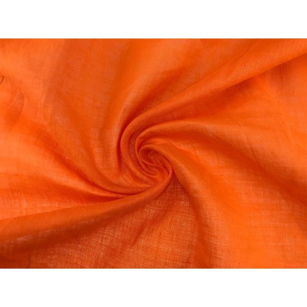 Breathable 21*21 Plain Organic Ramie Linen Fabric Enzyme Washed