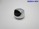 Low Consumption Oven Control Knob Metallic Material With Chrome / Nickel