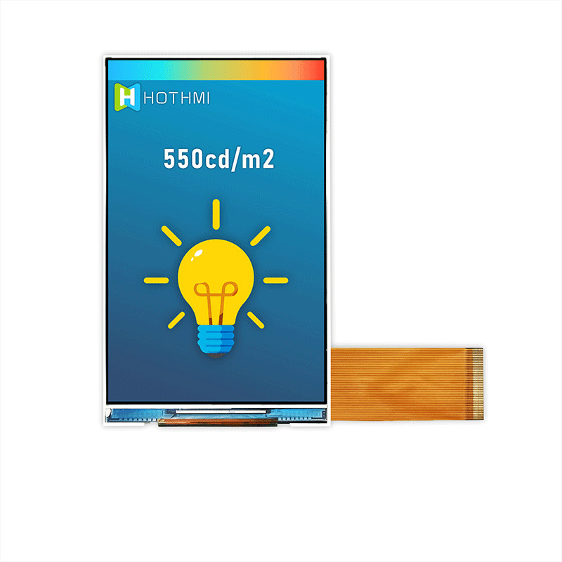 Durable 4.3 Inch TFT IPS Display 480x800 With RGB Interface