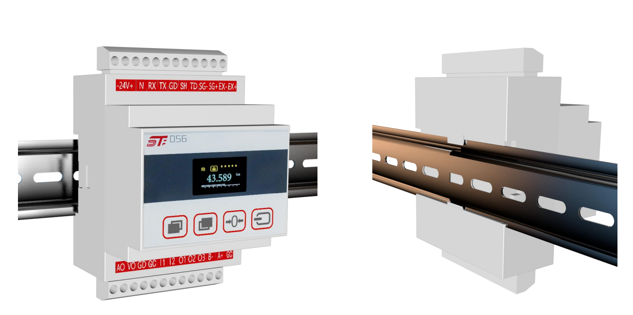 DST DS056 Load Cell Weight Sensor Controller 4-20mA RS485 Output