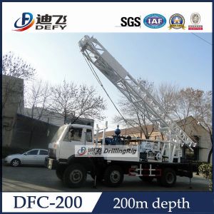 Wholesale DFC-200 large well caliber truck mounted hydraulic hard rock drilling machine from china suppliers