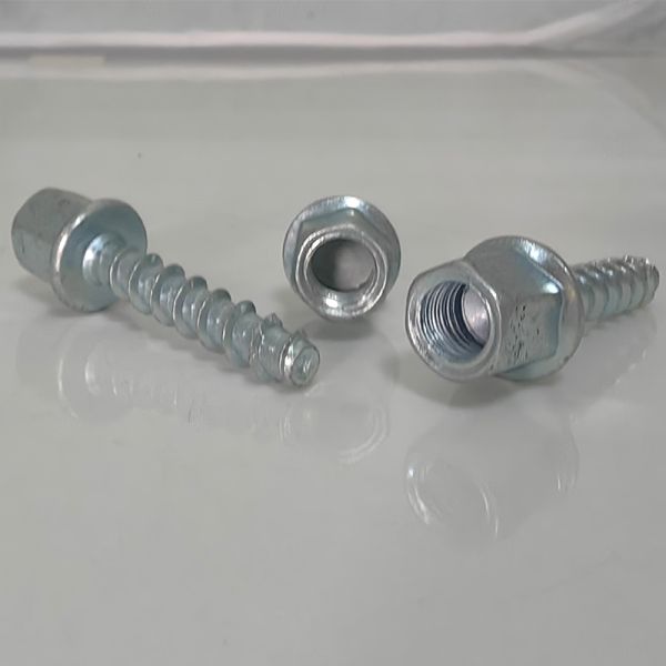 Zinc Finish M10 Self Tapping Concrete Anchor Bolts For Inner Hanger And Concrete Block
