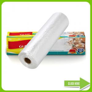 China Vacuum Sealer Rolls Commercial Food Bags Transparent Colour HDPE Material on sale
