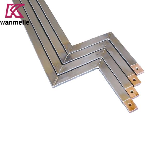 Quality Long-lasting Titanium Clad Copper Rectangular Bar for Electroplating ODM OEM for sale