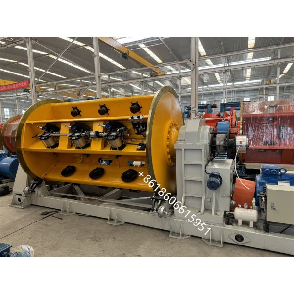 Mechanic And Electric Meter Counter Rigid Stranding Machine For Easy Wire Length Control