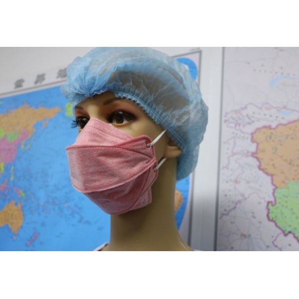 Camber Type Automatic Face Mask Making Machine , 60HZ Face Mask Making Machine