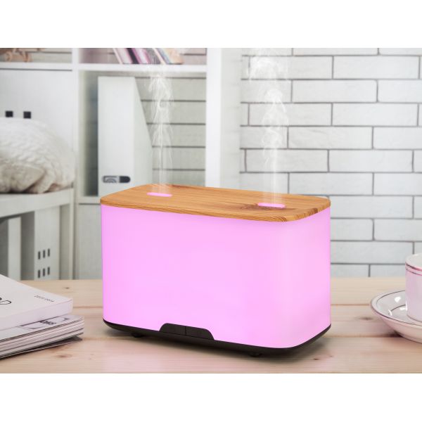 Household Wooden Grain Ultrasonic Electronic Aroma Diffuser