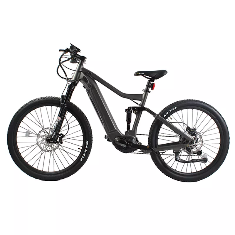 48V Voltage All-Terrain Riding Electric Bike with 7 Speed Gears and Shock Suspension