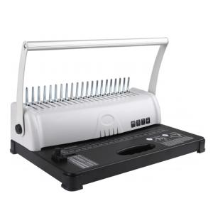 China 21 Holes Plastic Spiral Coil Binding Machine with 3-5mm Hole Margin and High Capacity on sale