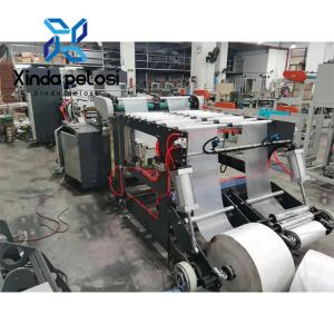 China Customization  Cold Cutting Garbage Bag Making Machine 140pcs/Min on sale