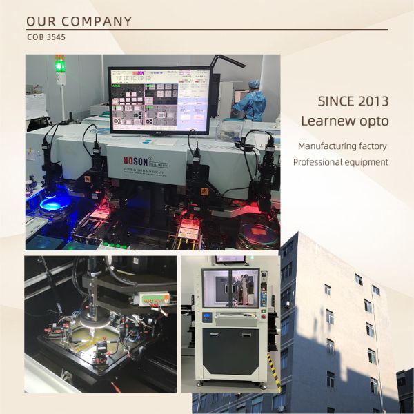 350W RGBCW 3545 RA95 NCSP Technology LED COB with CCT 620nm/460nm/520nm/2700K/6500K