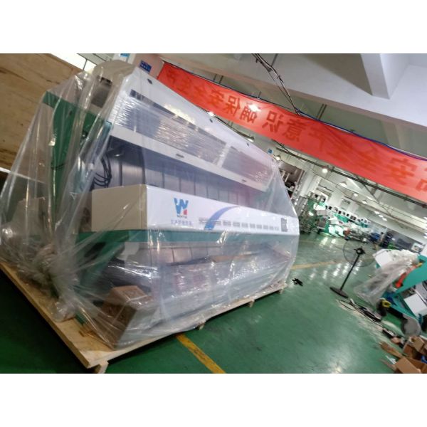 128 Channels Wheat Grain Color Sorter 2 Chutes