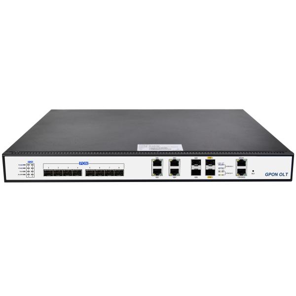 AS-OLT-02A GPON OLT Supports 1/128 Split Ratio Access 1024 ONU Users At The Same